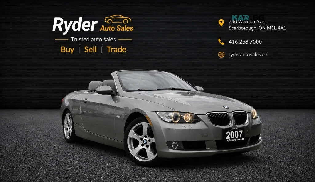 BMW 335 Convertible * RWD * АвтоКредит * (ЦЕНА ДО БГ)