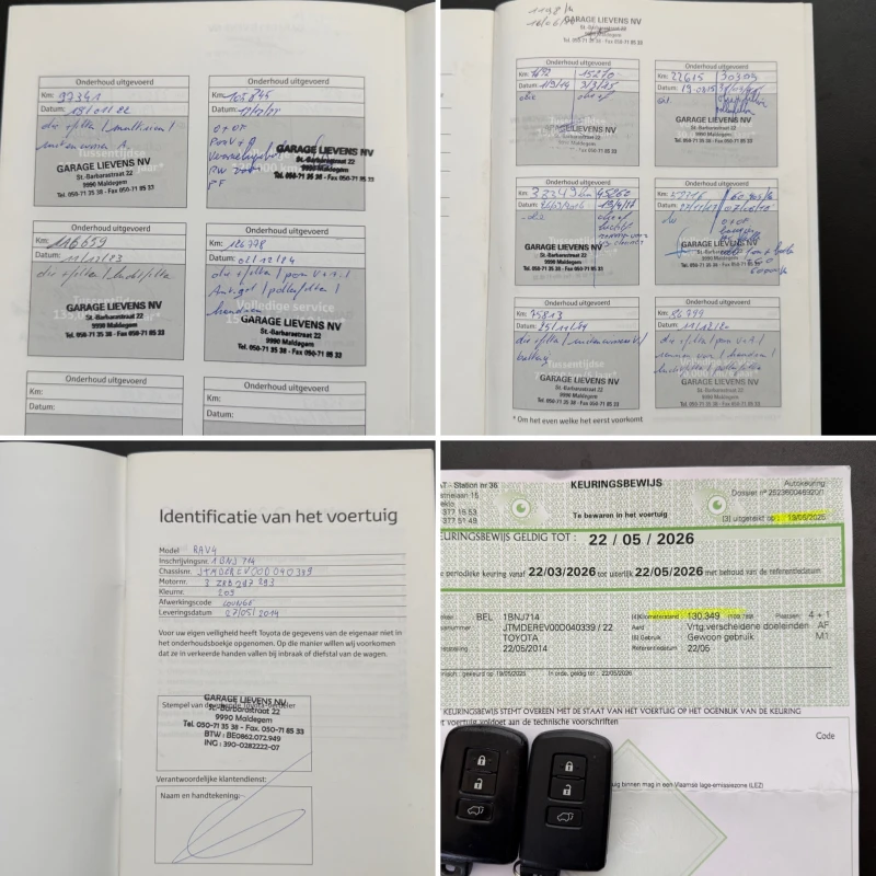 Toyota Rav4 2.0i* 4x4* СЕРВИЗНА КНИЖКА С ПЪЛНА ИСТОРИЯ В ТОЙОТ, снимка 17 - Автомобили и джипове - 52803973