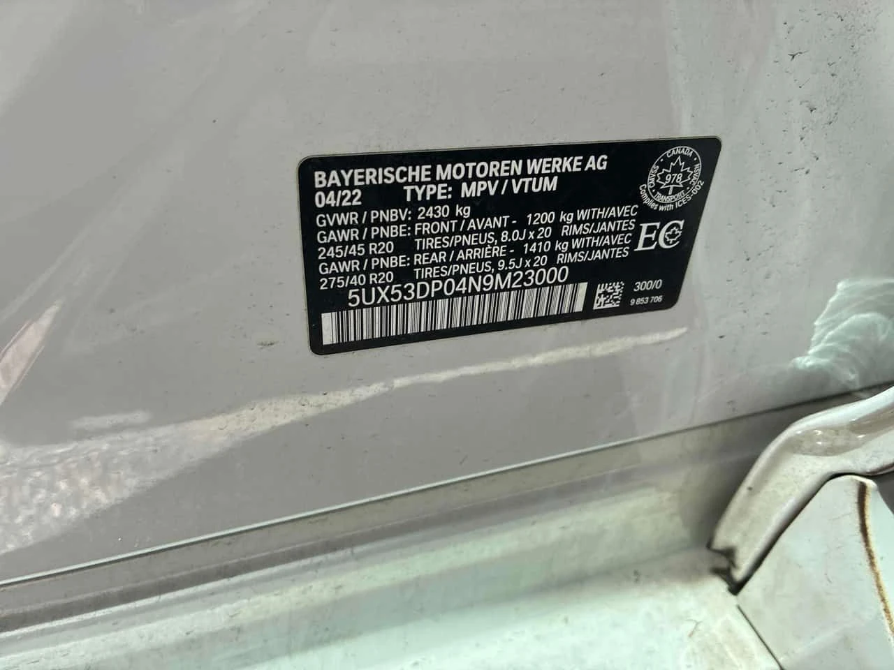 BMW X3 * xDrive30i * CARFAX * ОПЦИЯ ЗА ФИНАНСИРАНЕ, снимка 11 - Автомобили и джипове - 55214066