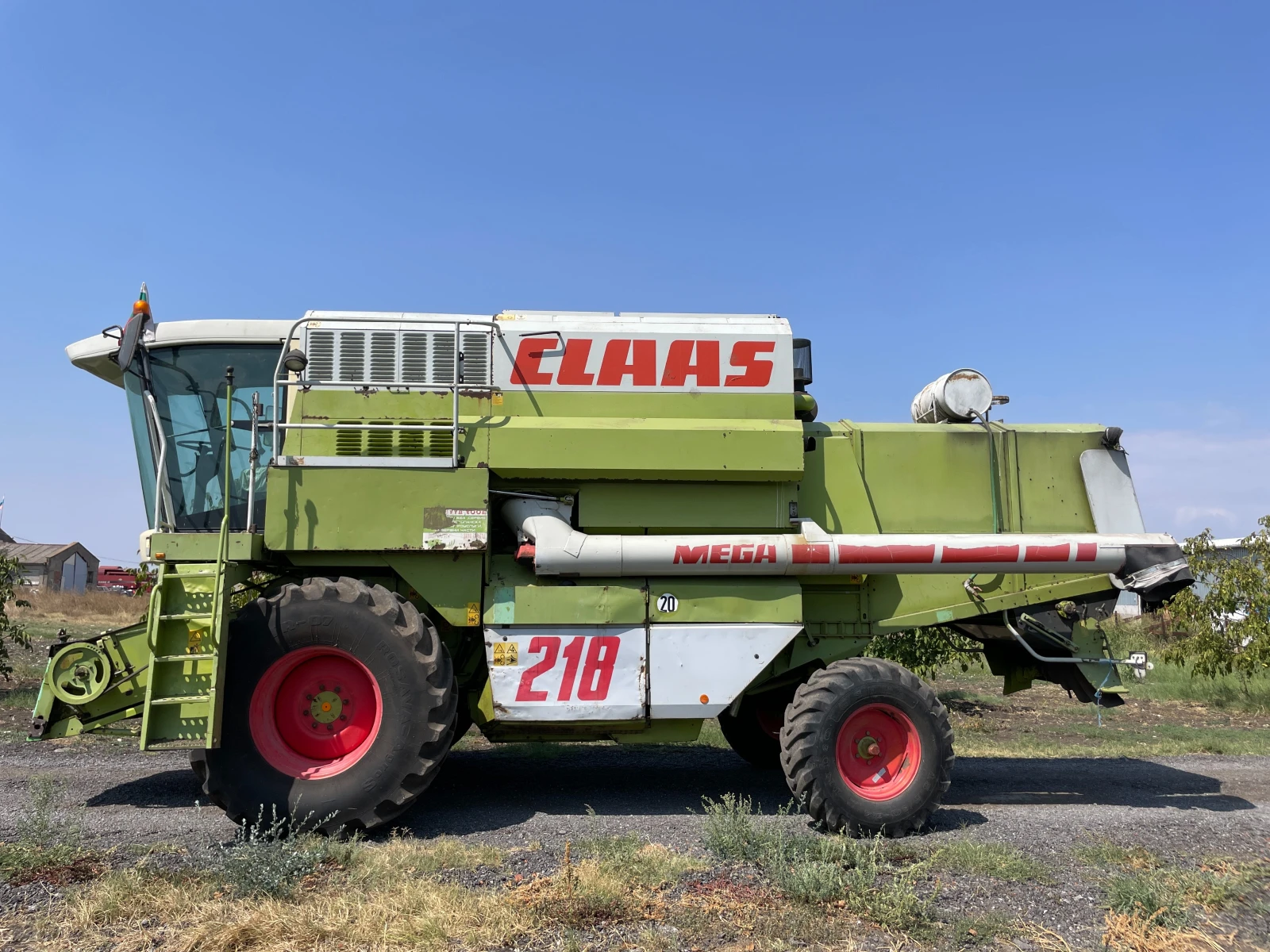 Комбайн Claas Mega 218 - изображение 2