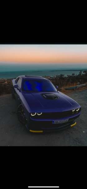 Dodge Challenger 6.4 HEMI /SCAT PACK/ HARMAN /KOOKS /БЕЗ ЗАБЕЛЕЖКА - 77500 лв. - 94419301 5