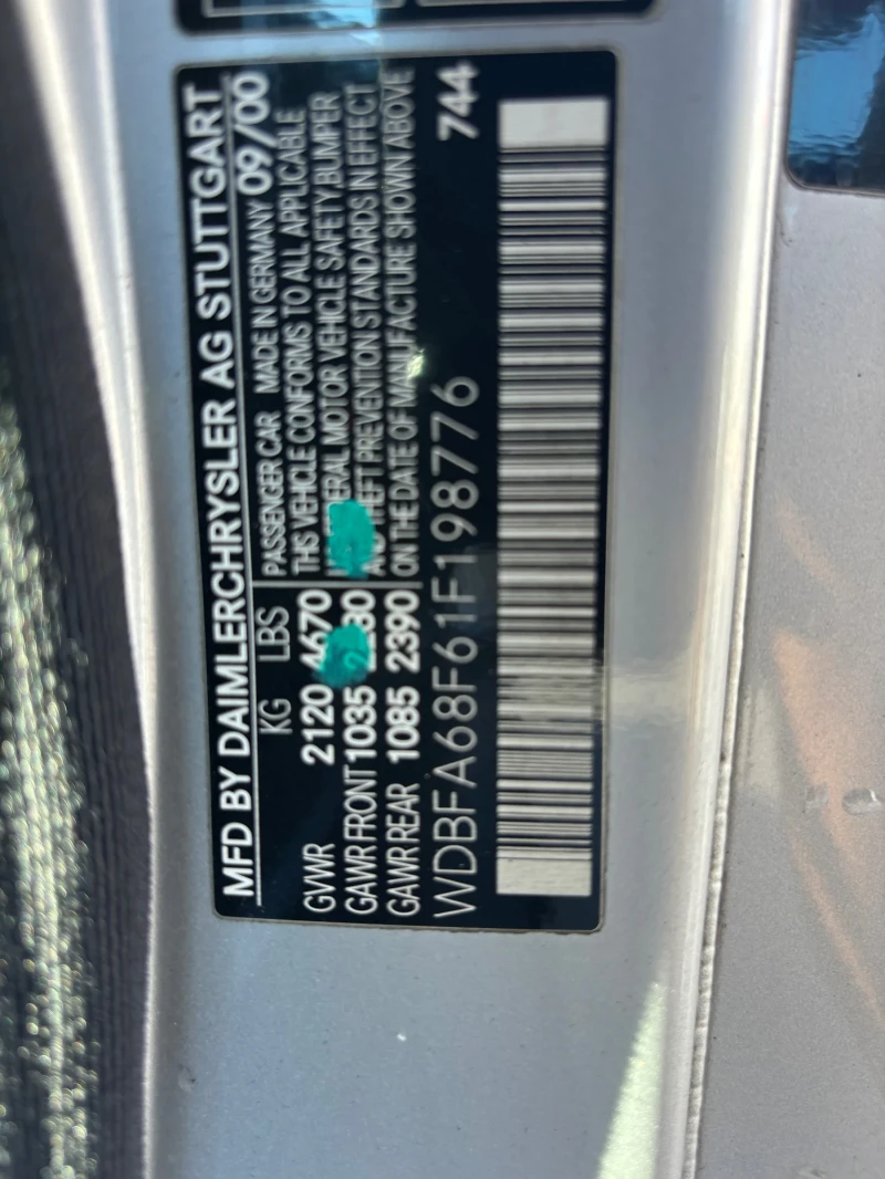 Mercedes-Benz SL 500 AMG TOP 306k, снимка 12 - Автомобили и джипове - 51310647