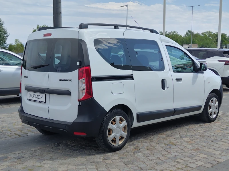 Dacia Dokker  1.5dCi 75к.с./N1/4+ 1 места/КАПАРИРАН, снимка 5 - Автомобили и джипове - 51452437