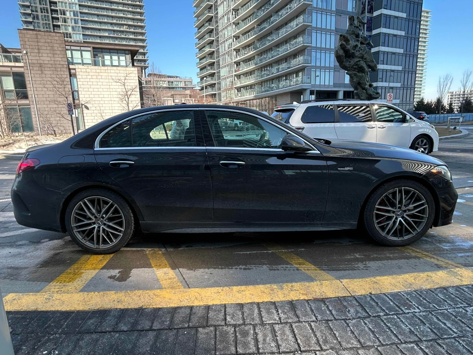 Mercedes-Benz C 43 AMG * CARFAX * BURMESTER* ХЕД-ЪП*  - изображение 3