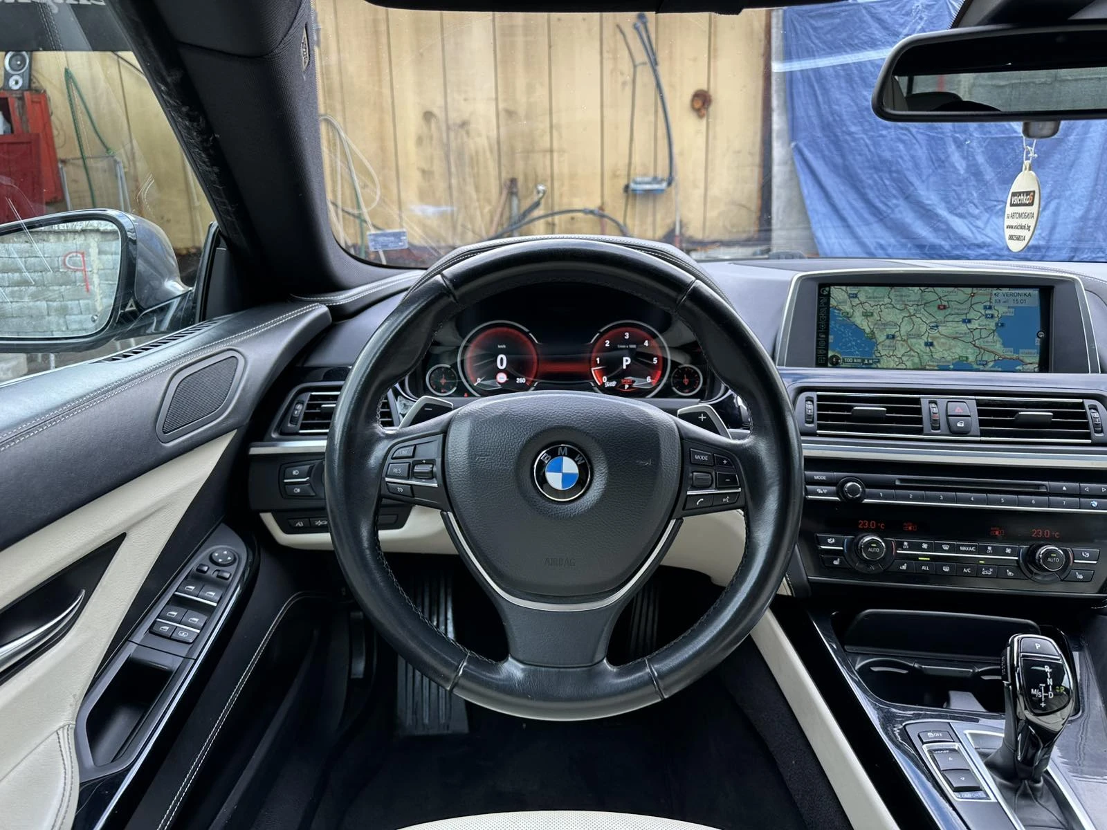 BMW 640 FULL-DIGITAL/ПОДГРЕВ/ОБДУХВАНЕ/360/PANO/HEAD-UP, снимка 5 - Автомобили и джипове - 53865111