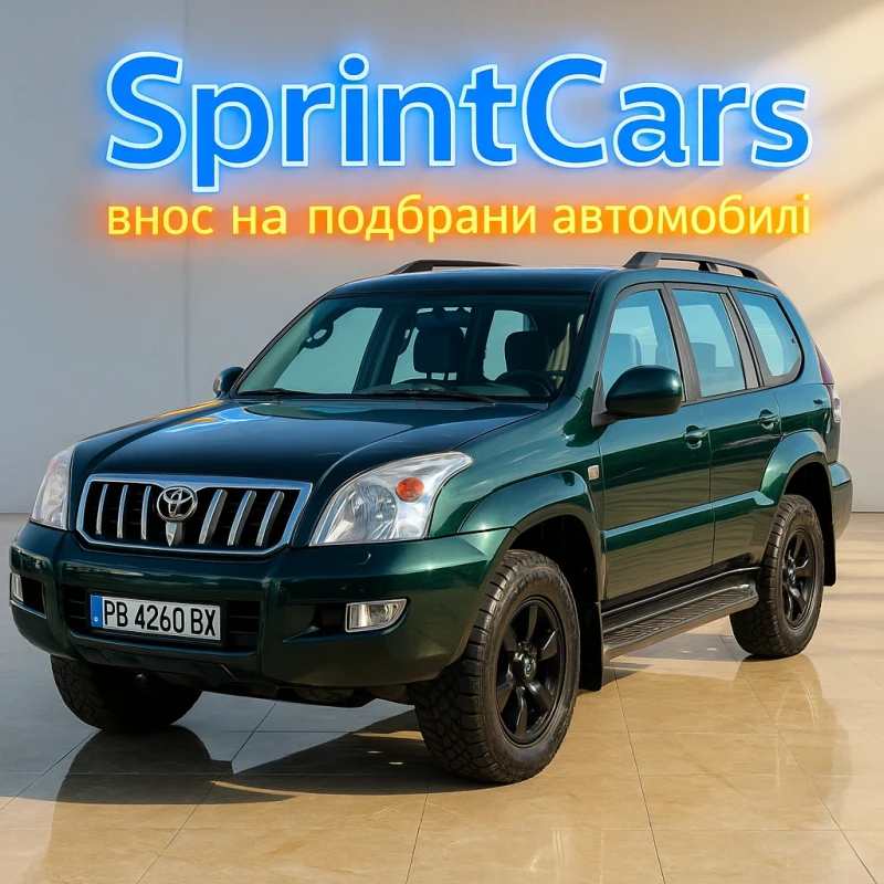 Toyota Land cruiser 3.0D4D* 8МЕСТА* VSC* АВТОПИЛОТ* ПРУЖИНИ* ОБСЛУЖЕНА
