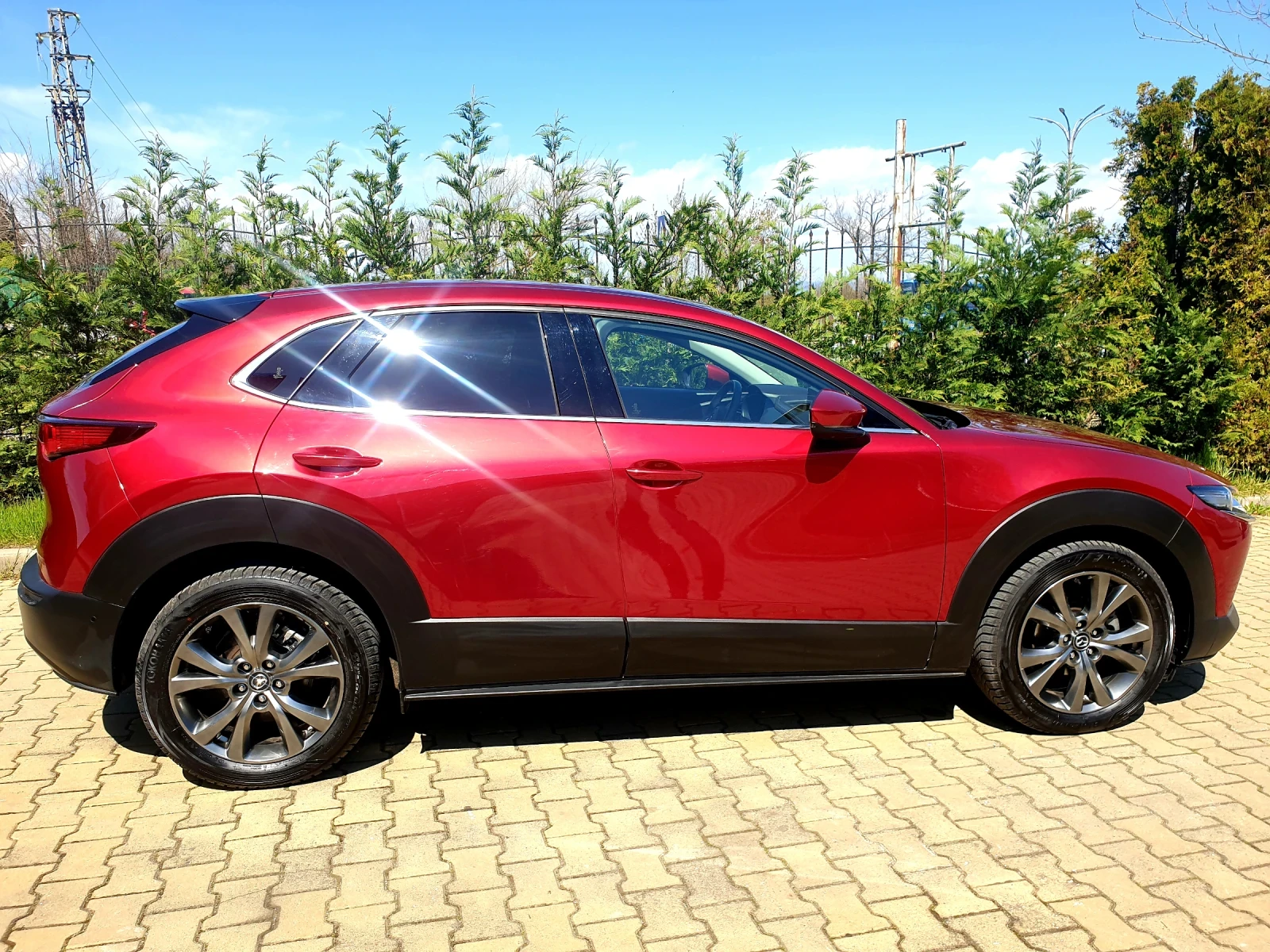 Mazda CX-30 2.0 SkyActive-X REVOLUTION AWD ШВЕЙЦАРИЯ, снимка 10 - Автомобили и джипове - 54126012