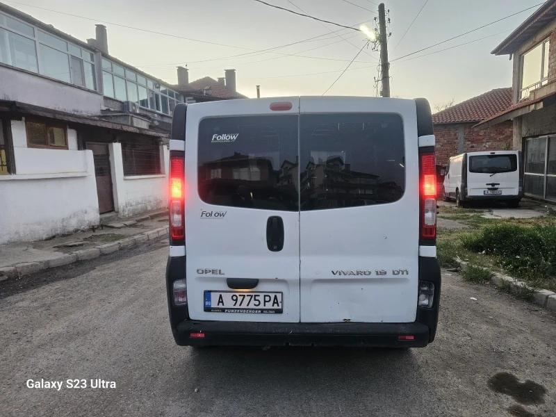 Opel Vivaro 1, 9DTI, снимка 7 - Бусове и автобуси - 50025238