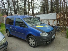 VW Caddy 2.0 EcoFuel НА ЧАСТИ, снимка 1