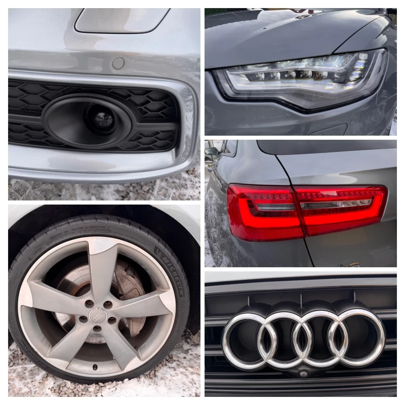 Audi A6 3.0bi-TURBO/8G/313hp/ACTIVE SOUND/360/MATIX/ROTOR/, снимка 9 - Автомобили и джипове - 48443304