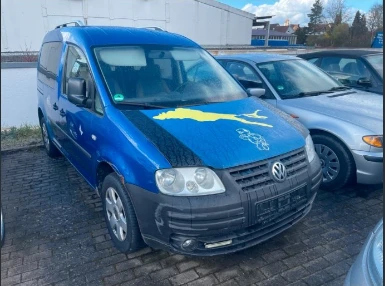 VW Caddy 2.0 EcoFuel НА ЧАСТИ