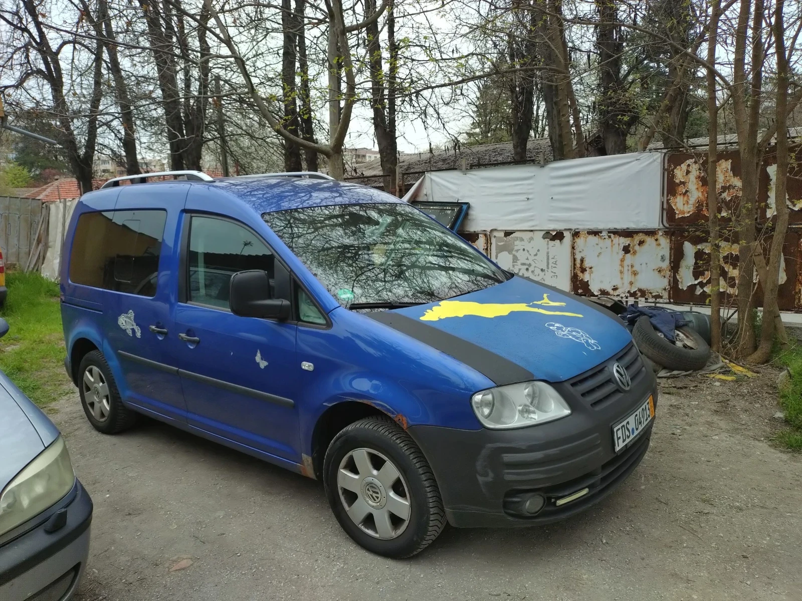 VW Caddy 2.0 EcoFuel НА ЧАСТИ