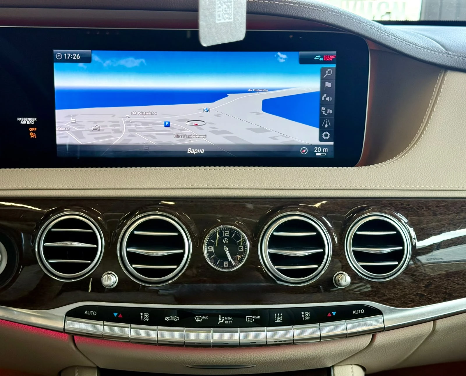Mercedes-Benz S 350 AMG* 4M* Подгрев* Обдух* Pano* ЛИЗИНГ, снимка 12 - Автомобили и джипове - 55530796