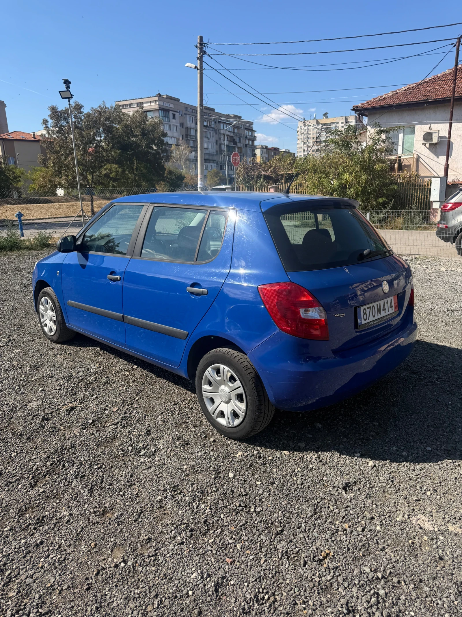 Skoda Fabia 1.2 климатик, снимка 3 - Автомобили и джипове - 56293589