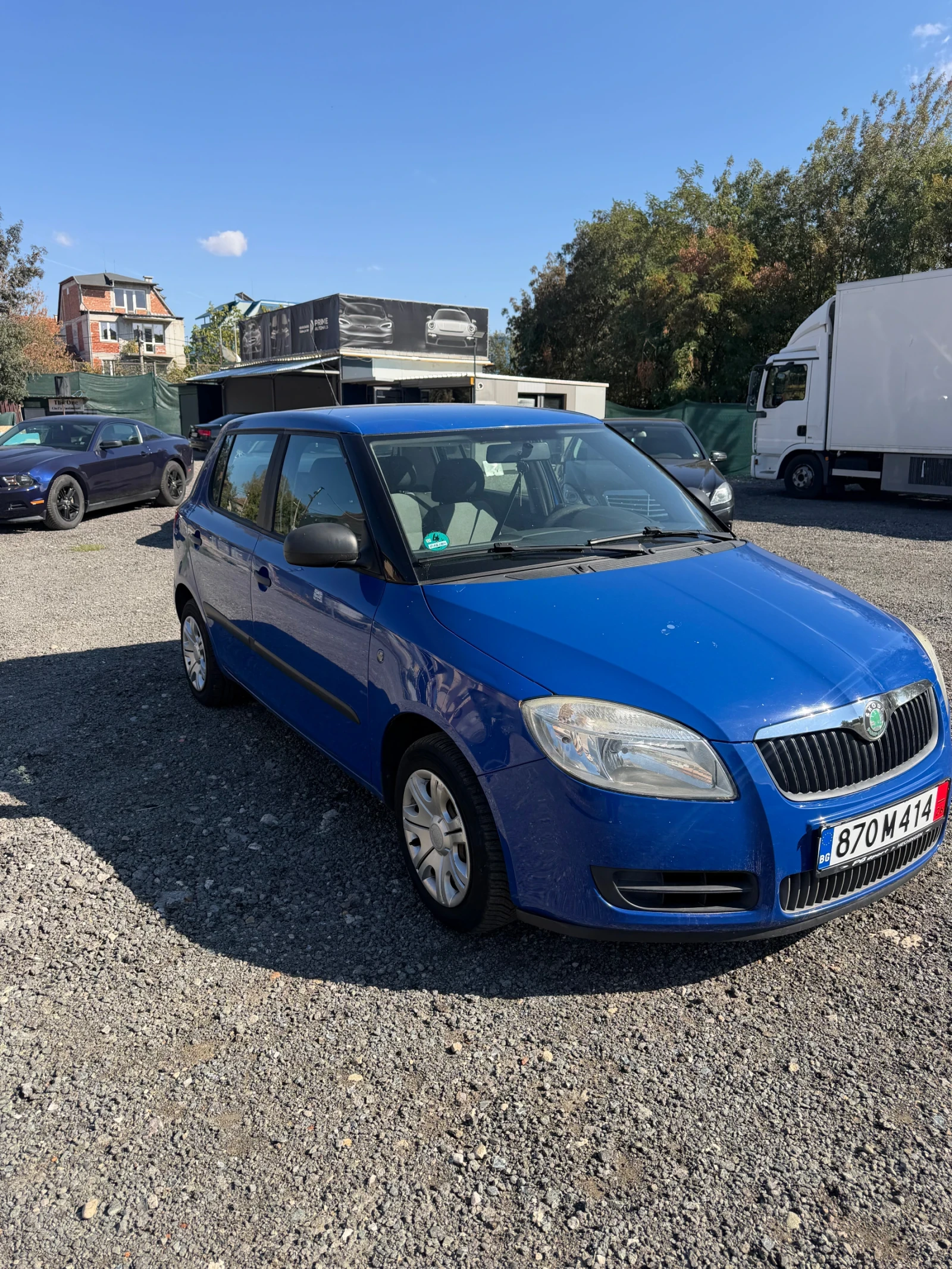 Skoda Fabia 1.2 климатик