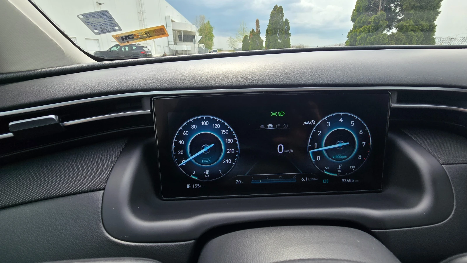Hyundai Tucson 1.6 Т-GDI 150к.с. 6 МТ, снимка 8 - Автомобили и джипове - 54488308