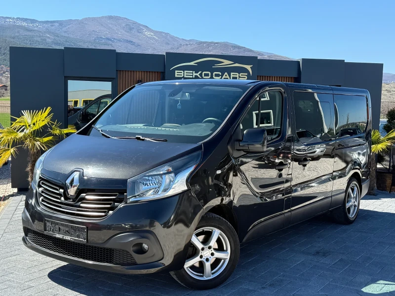 Renault Trafic 9-местен 2018г нов внос от Белгия!, снимка 1 - Бусове и автобуси - 49574578