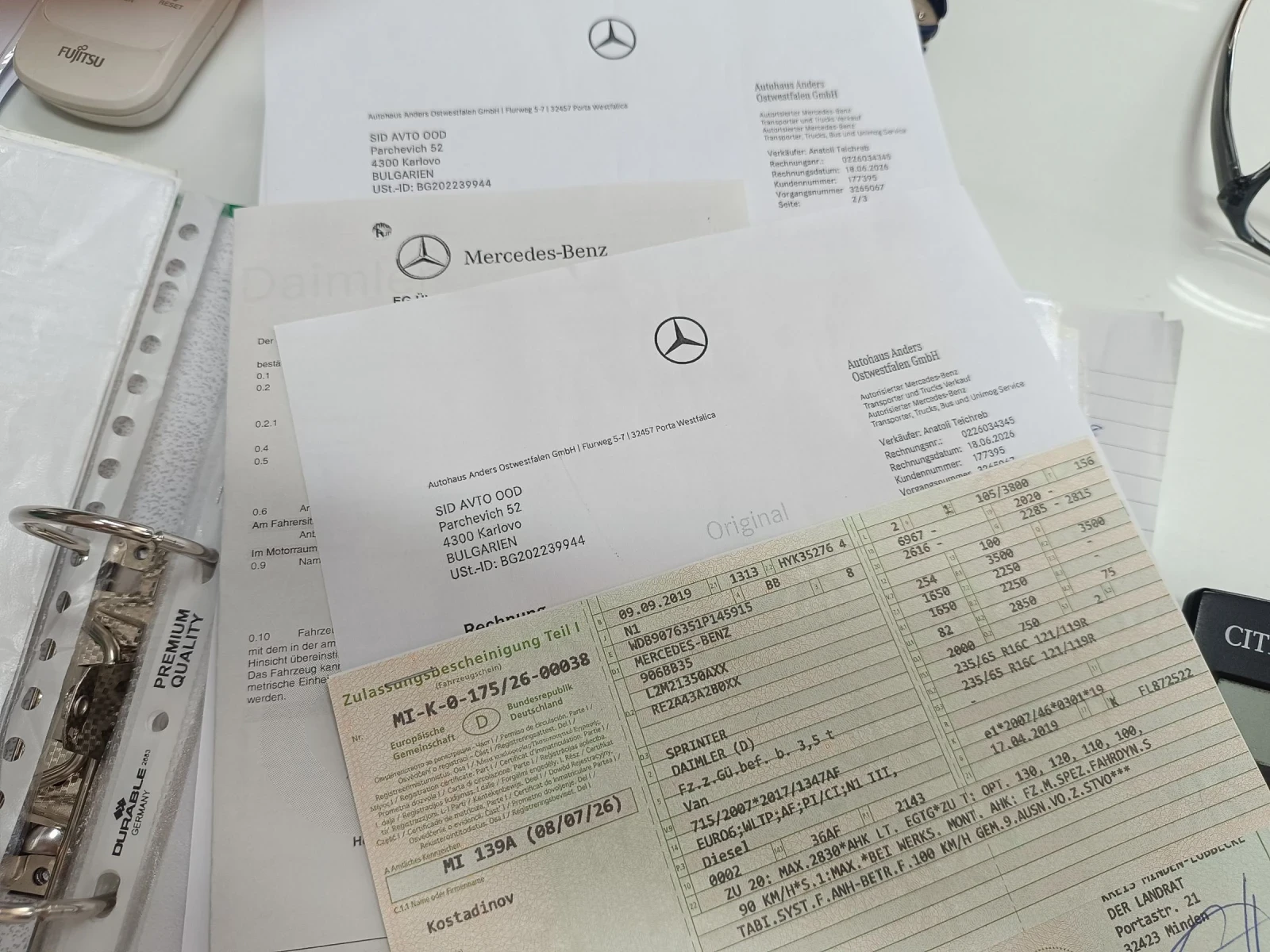 Mercedes-Benz Sprinter MAXXI 155000км 130000км 2бр, снимка 14 - Бусове и автобуси - 55152607