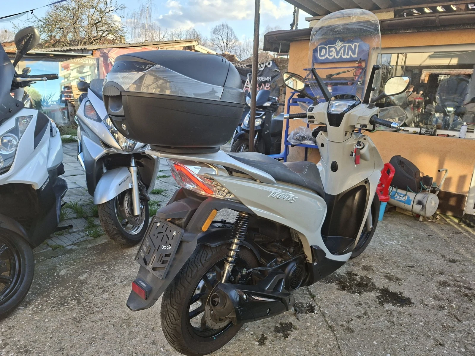 Kymco People 150ie 100%УНИКАЛЕН ОТВСЯКАДЕ, снимка 9 - Мотоциклети и мототехника - 54100449