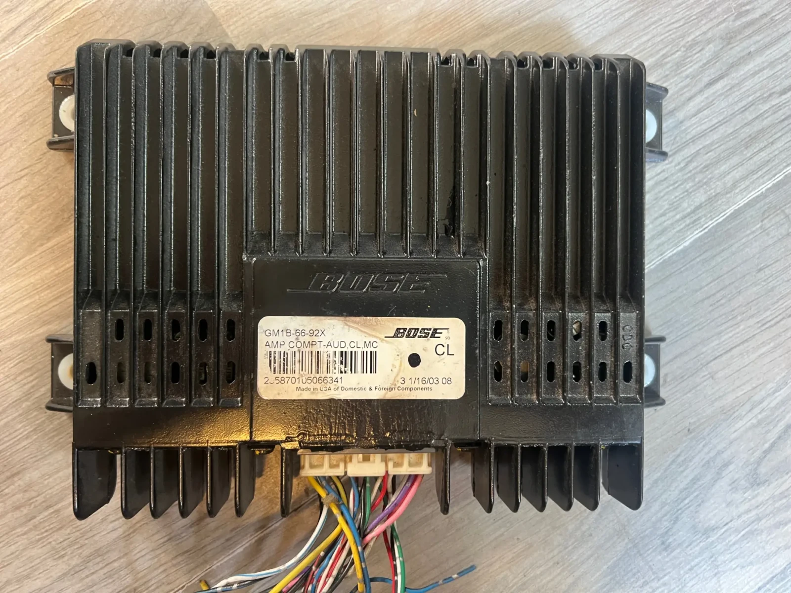 GM1B-66-92X  MAZDA 6 BOSE AMP COMP-AUD CL MC GM1B-66-92X  | Mobile.bg   1