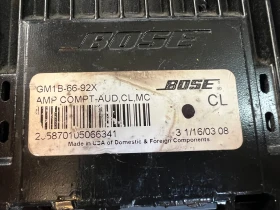 GM1B-66-92X  MAZDA 6 BOSE AMP COMP-AUD CL MC GM1B-66-92X  | Mobile.bg    2
