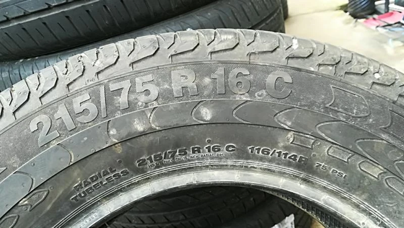 Гуми Летни 215/75R16, снимка 5 - Гуми и джанти - 25086402