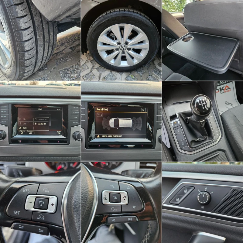 VW Golf SPORTSVAN= 1.6TDI-110кс= ДИСТРОНИК, снимка 17 - Автомобили и джипове - 48716940