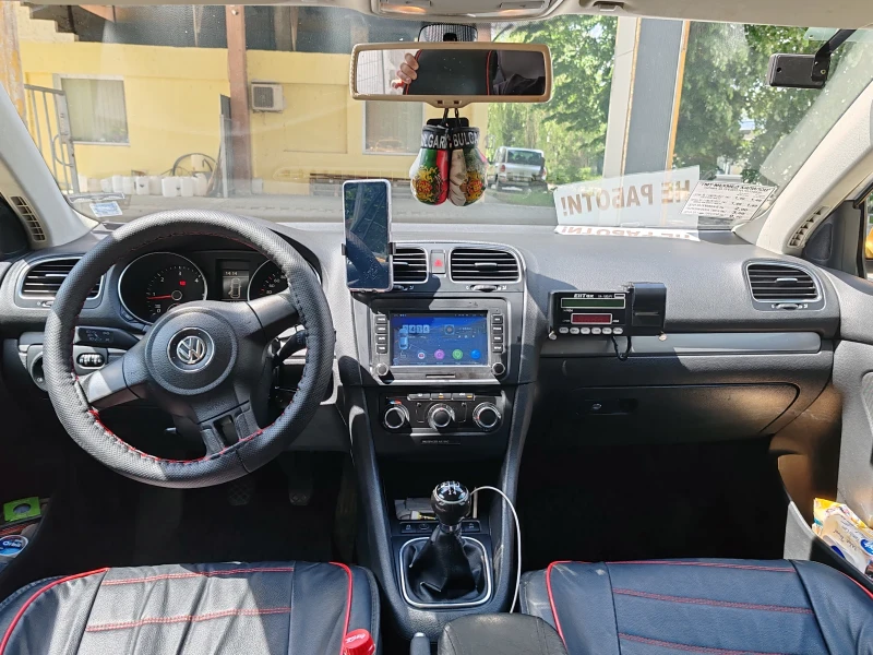 VW Golf Variant Голф 6 1.6 105+ + , снимка 6 - Автомобили и джипове - 52636047