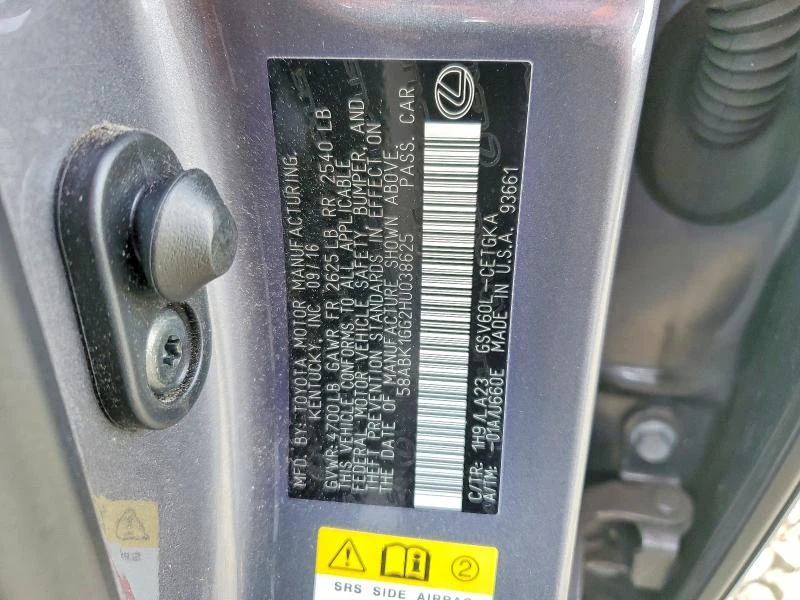 Lexus ES 3.5L 6 Front-wheel Drive, снимка 14 - Автомобили и джипове - 53713573