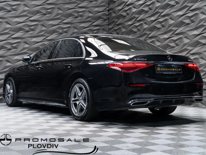 Mercedes-Benz S 400 D 4MATIC* 360* 3xTV* PANO* Head Up* Обдухв* Масаж*, снимка 4 - Автомобили и джипове - 54551511