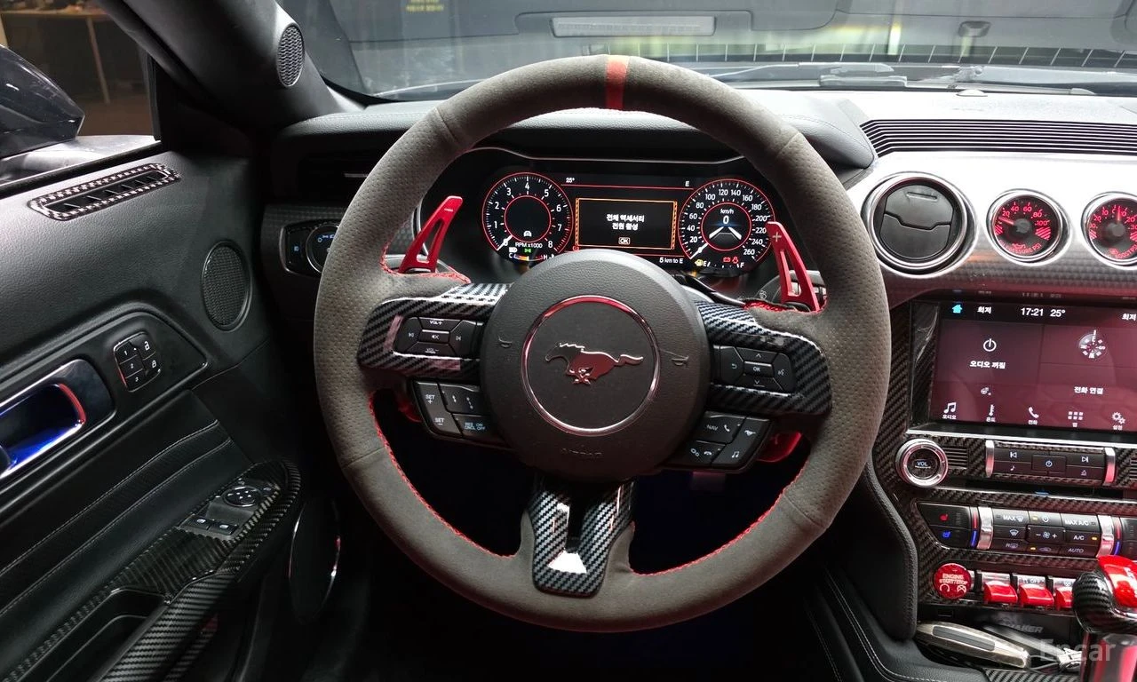 Ford Mustang 2.3 Eco Boost FACE* КОЖА* NAVI* ПОДГРЕВ* ОБДУХВАНЕ, снимка 9 - Автомобили и джипове - 55484991