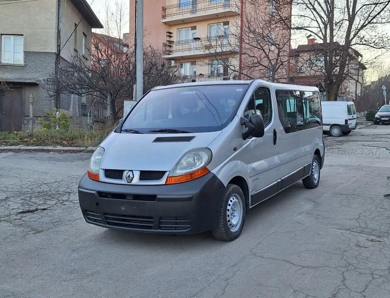 Renault Trafic 9 места 1.9dCi 101к.с. Дълга база, снимка 16 - Бусове и автобуси - 52807666