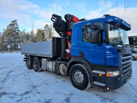 Scania P 420 тристранен самосвал 6x2 + Palfinger 29002, снимка 4