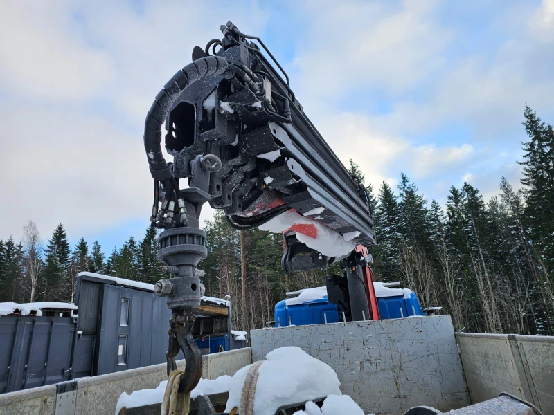 Scania P 420 тристранен самосвал 6x2 + Palfinger 29002, снимка 13 - Камиони - 53041277