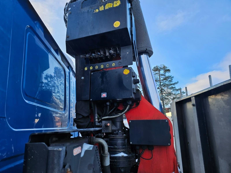 Scania P 420 тристранен самосвал 6x2 + Palfinger 29002, снимка 12 - Камиони - 53041277