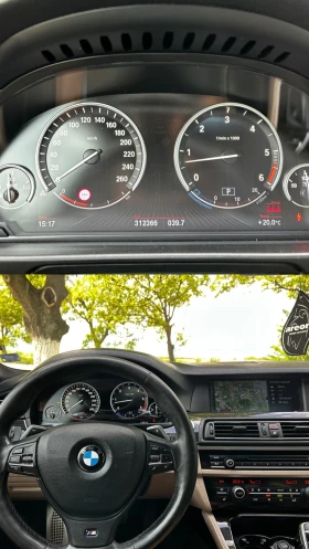 BMW 530 FULL M-Pack* ВАКУМ* ПОДГРЕВ* СЕРВИЗНА ИСТОРИЯ* , снимка 12