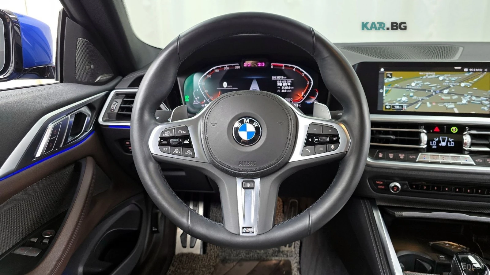 BMW 420 MSPORT* DISTRONIC* ПОДГРЕВ* ОБДУХВАНЕ* 360* КАМЕРА, снимка 5 - Автомобили и джипове - 55030203