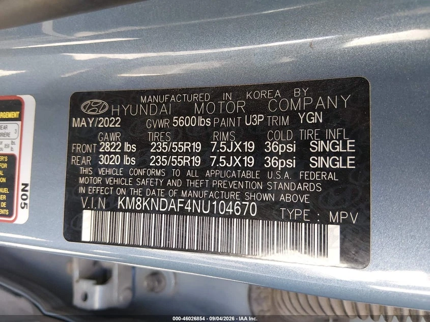 Hyundai Ioniq 5 Sel, снимка 9 - Автомобили и джипове - 56631081