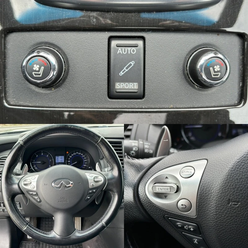 Infiniti QX70 3.0D#SPORT#ОБДУХВАНЕ#КАМЕРА#KEYLESS#NAVI, снимка 15 - Автомобили и джипове - 45553796