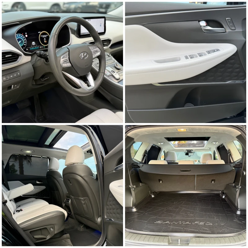 Hyundai Santa fe 2, 2CRDi 4WD SEVEN Signature= УНИКАТ/до Горе Full, снимка 10 - Автомобили и джипове - 50895975