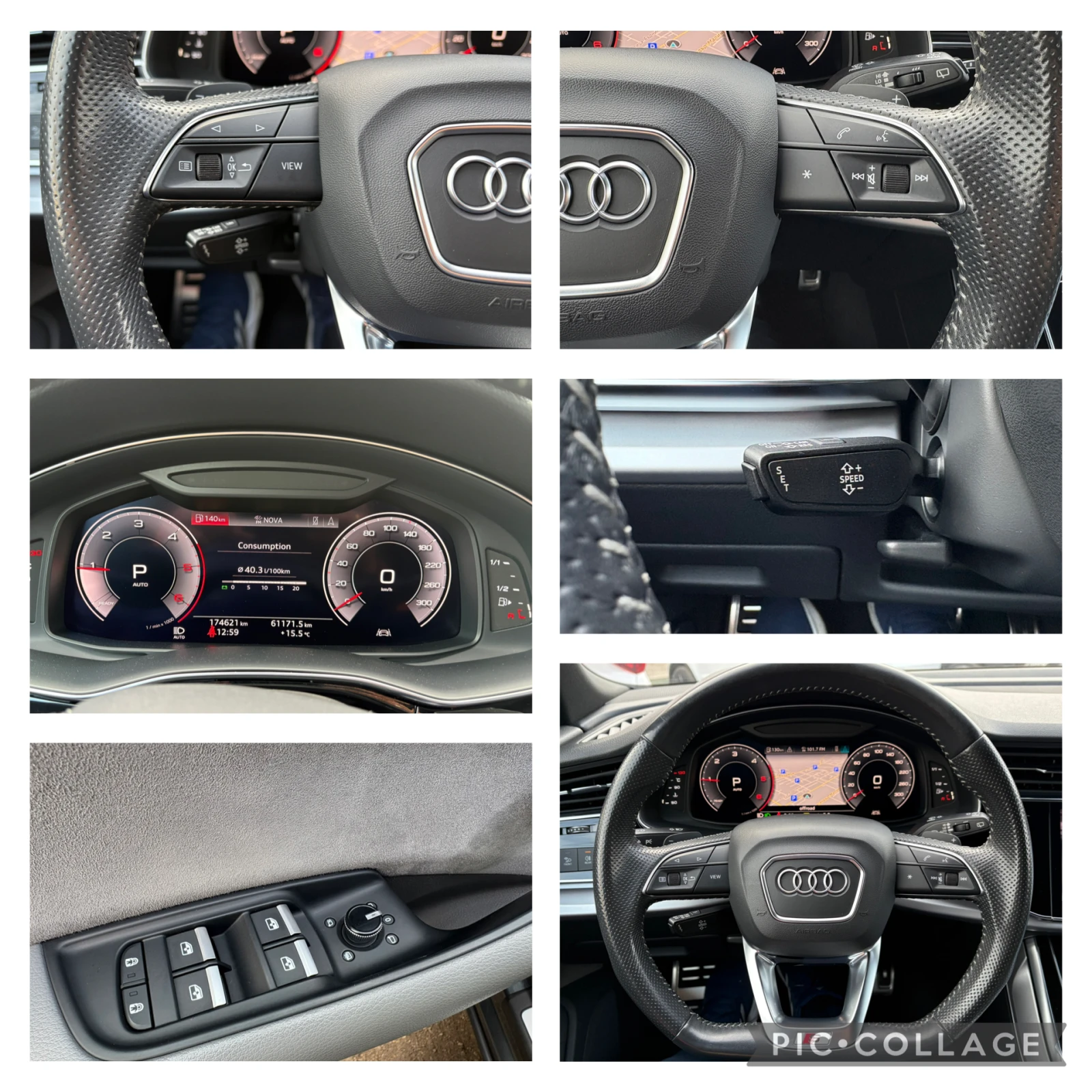 Audi Q8 5.0TDI= HYBRID-286HP=  360= KEYLESS GO= S LI | Mobile.bg   16