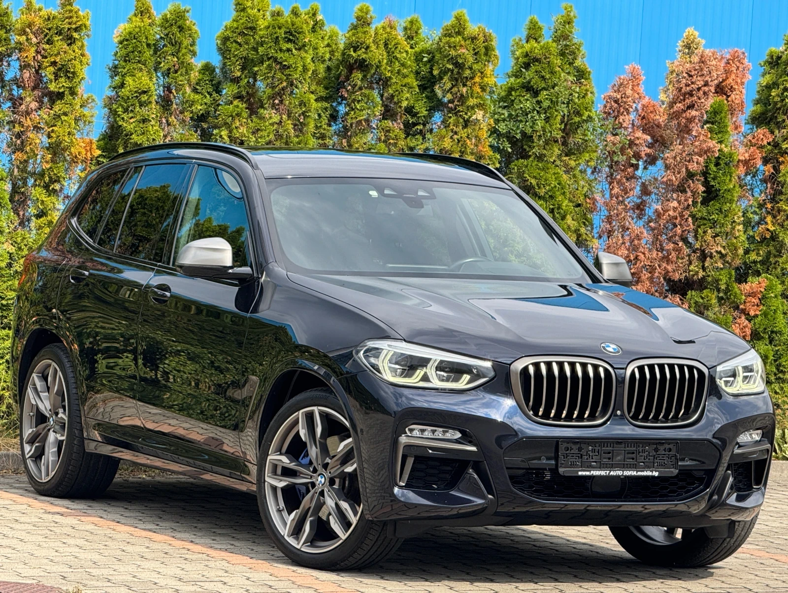 BMW X3 ///M40i-УНИКАЛНА-ПАНОРАМА-KEYLESS-КАМЕРА-360-FULL! - изображение 6