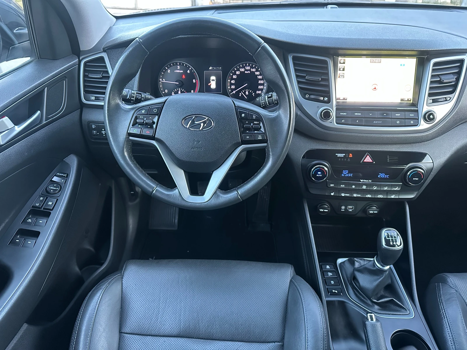 Hyundai Tucson 1.7CRDi-LED-����-NAVI-PDC-KAMERA-EURO6B-6��.2016� | Mobile.bg � ����������� 7