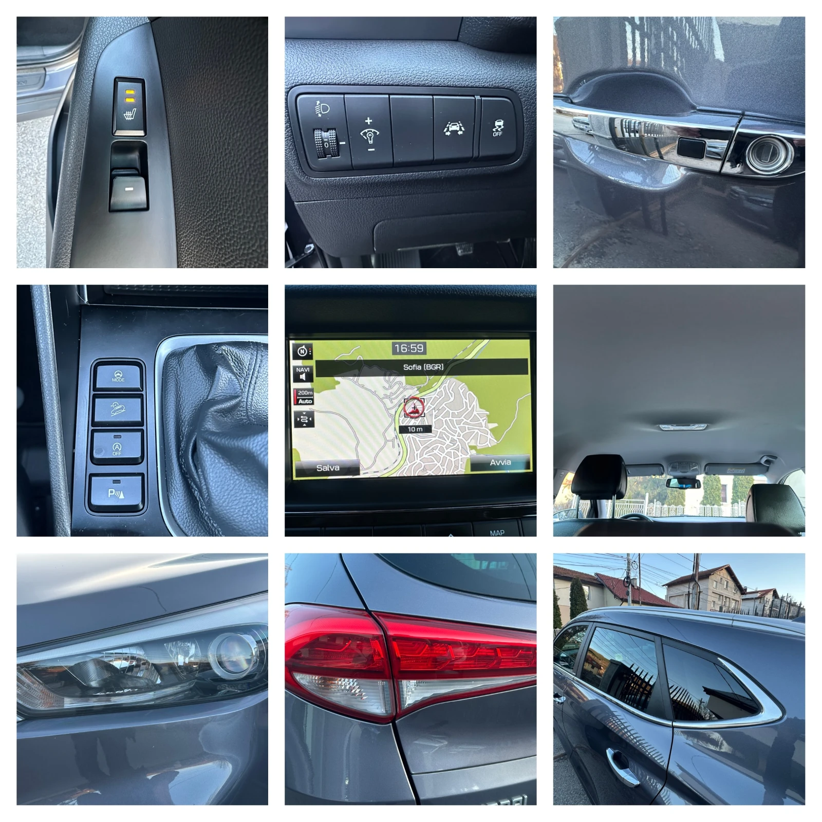 Hyundai Tucson 1.7CRDi-LED-����-NAVI-PDC-KAMERA-EURO6B-6��.2016� | Mobile.bg � ����������� 17