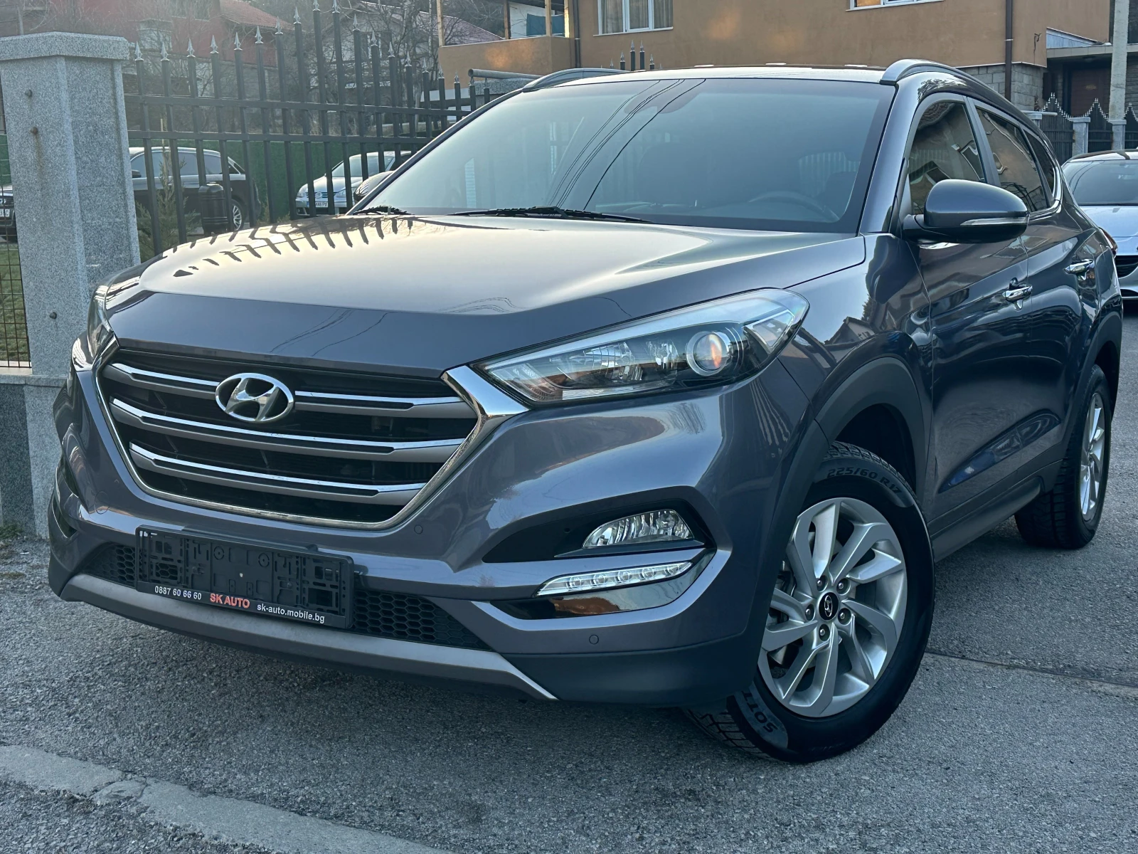 Hyundai Tucson 1.7CRDi-LED-КОЖА-NAVI-PDC-KAMERA-EURO6B-6ск.2016г