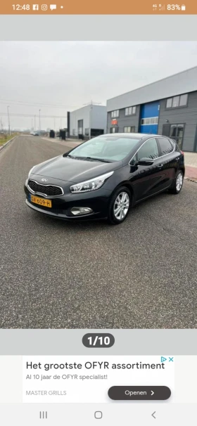 Kia Ceed 1.4 Бенин  100кс камера 178хиляди км