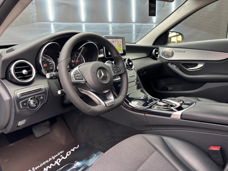 Mercedes-Benz C 220 AMG Packet , снимка 9 - Автомобили и джипове - 52723262
