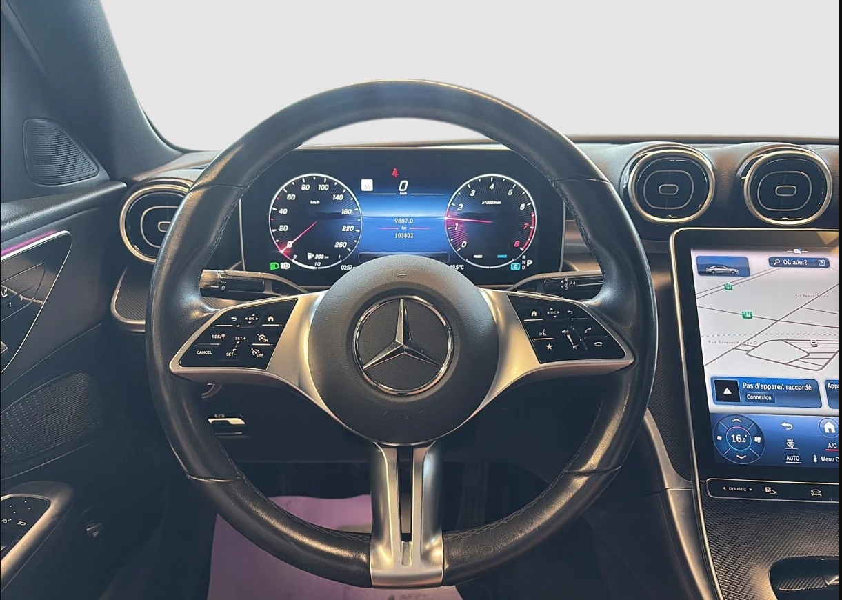 Mercedes-Benz C 300 * AMG* 360CAM* DISTRONIC* AMBIENT* SPORT WHEELS* B, снимка 9 - Автомобили и джипове - 54968936