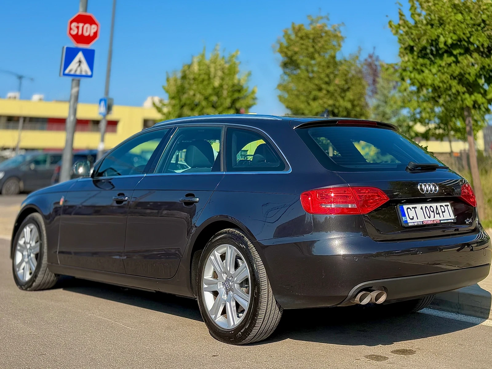 Audi A4 2.0 TDI 143 6ск. ръчна/нави/алкнатара, снимка 4 - Автомобили и джипове - 55780990