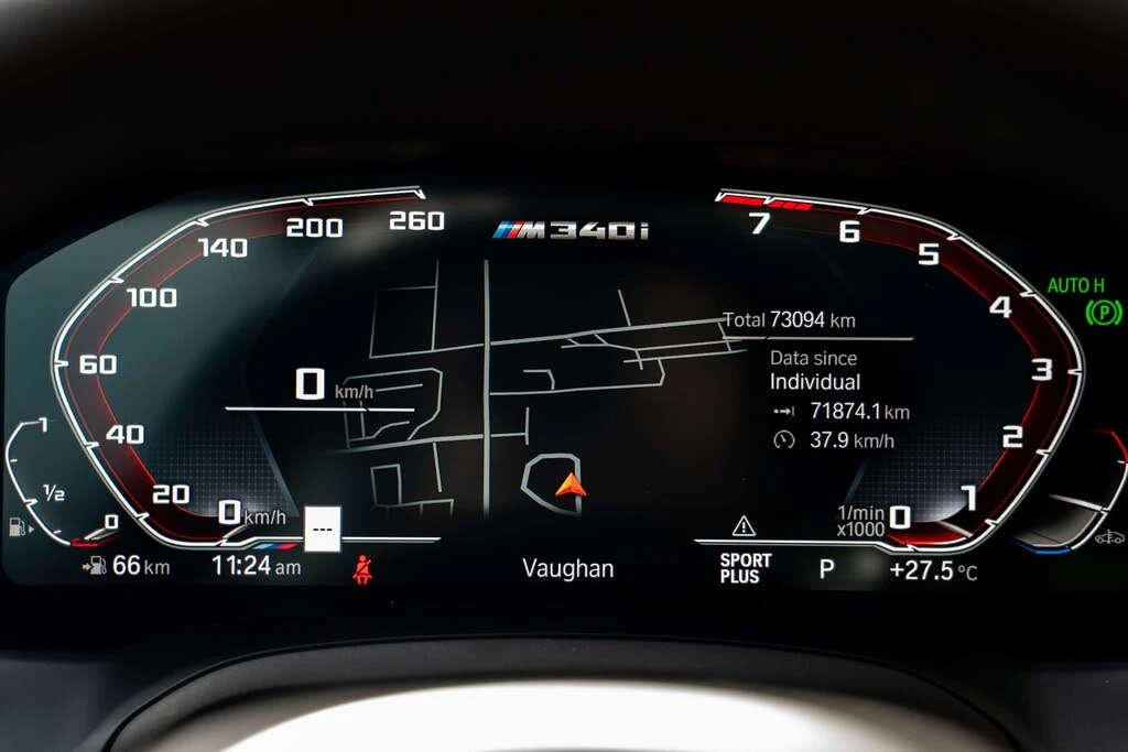 BMW 340 xDrive/360 камери/ HUD/ Harman Kardon/ Adaptive cr, снимка 10 - Автомобили и джипове - 55786589